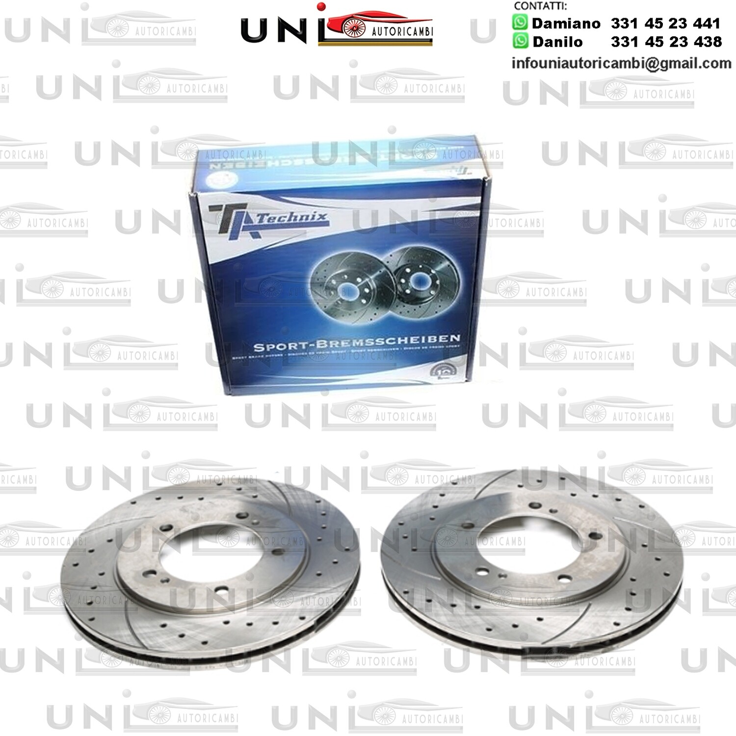 2X Dischi Sportivi Anteriori Suzuki Grand Vitara I