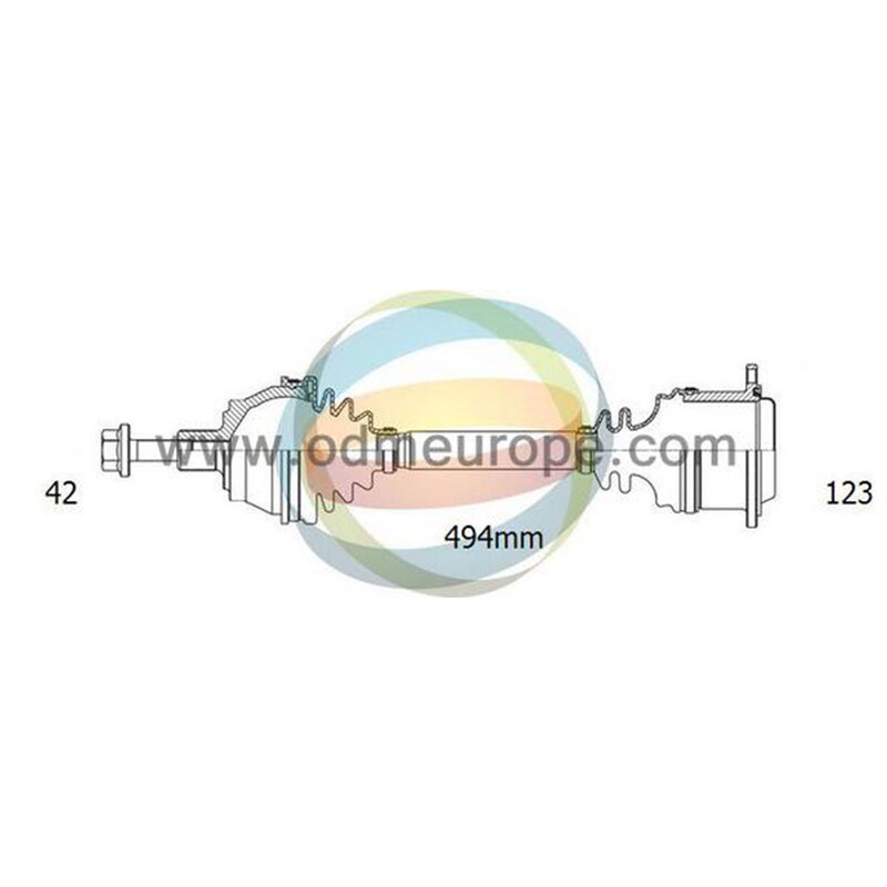 SEMIASSE MANUALE ANTERIORE SINISTRO / DESTRO Audi Q5 [Quattro] [8RB] / Porsche Macan