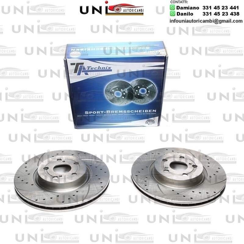 2X Dischi Sportivi Anteriori Toyota Avensis / Avensis Sedan / Avensis Combi