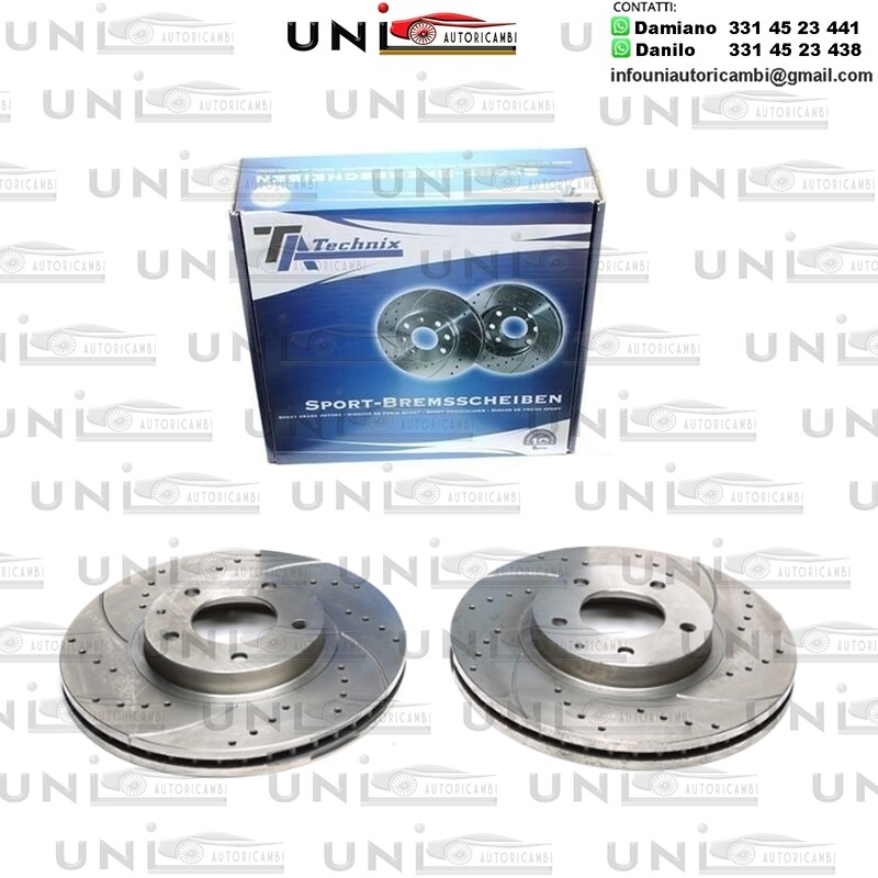 2X Dischi Sportivi Anteriori Mazda MPV II