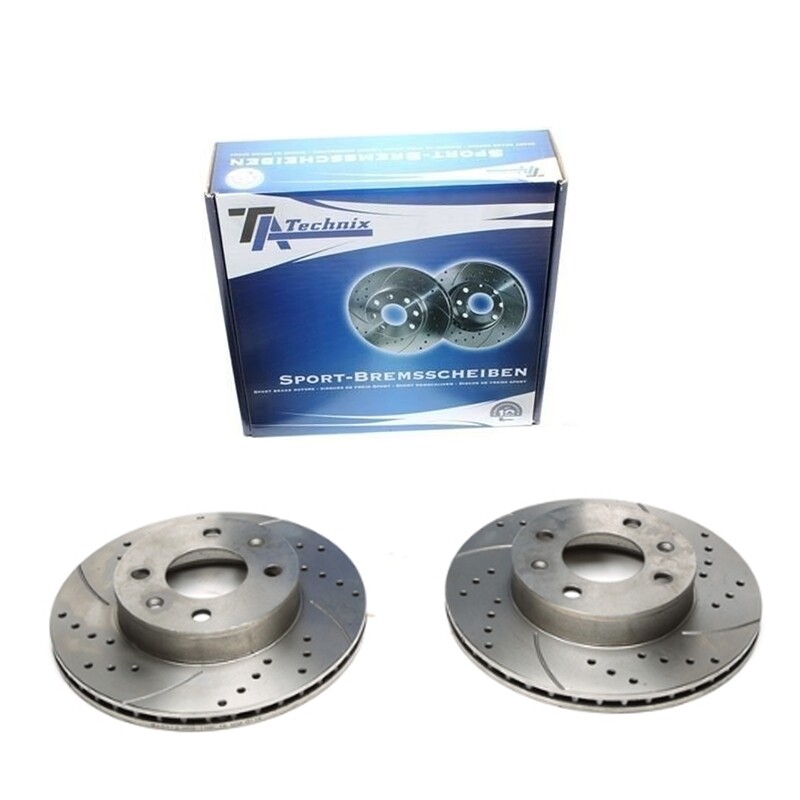 2X Dischi Sportivi Anteriori Hyundai i10 / Kia Picanto