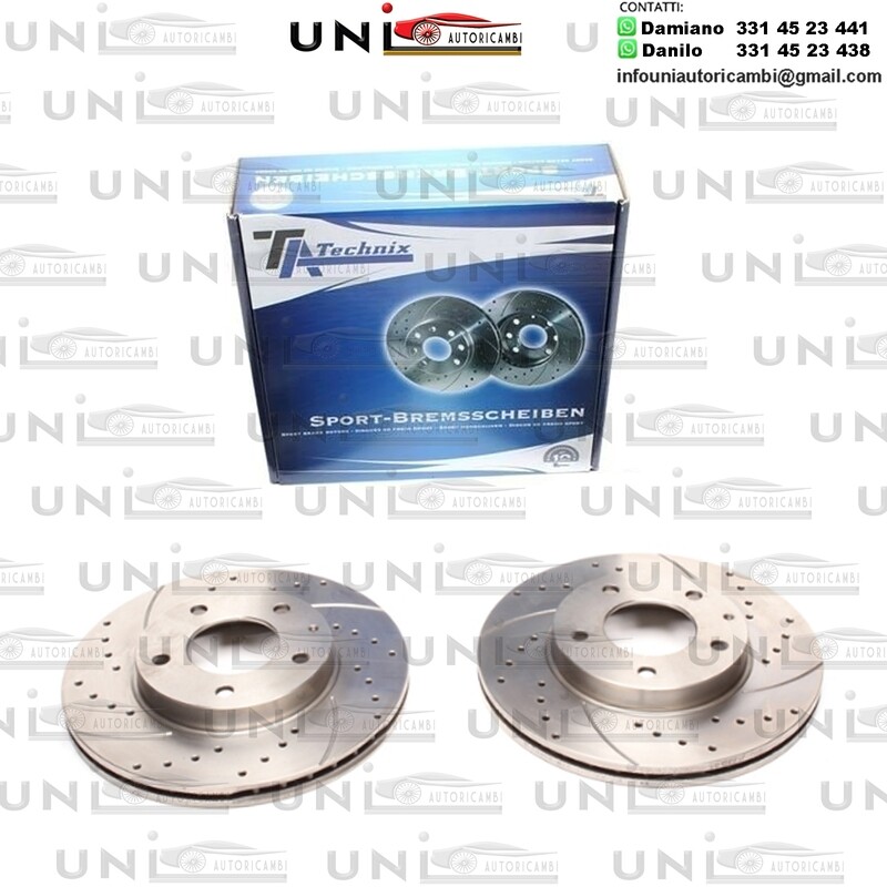 2X Dischi Sportivi Anteriori Mazda 323F V