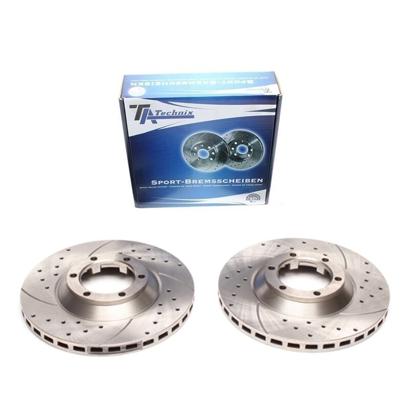 2X Dischi Sportivi Anteriori Mitsubishi Galloper / Hyundai Galloper II