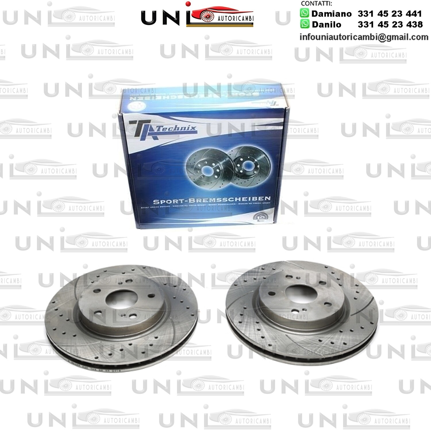 2X Dischi Sportivi Anteriori Suzuki Grand Vitara II