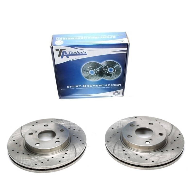 2X Dischi Sportivi Anteriori Toyota Auris