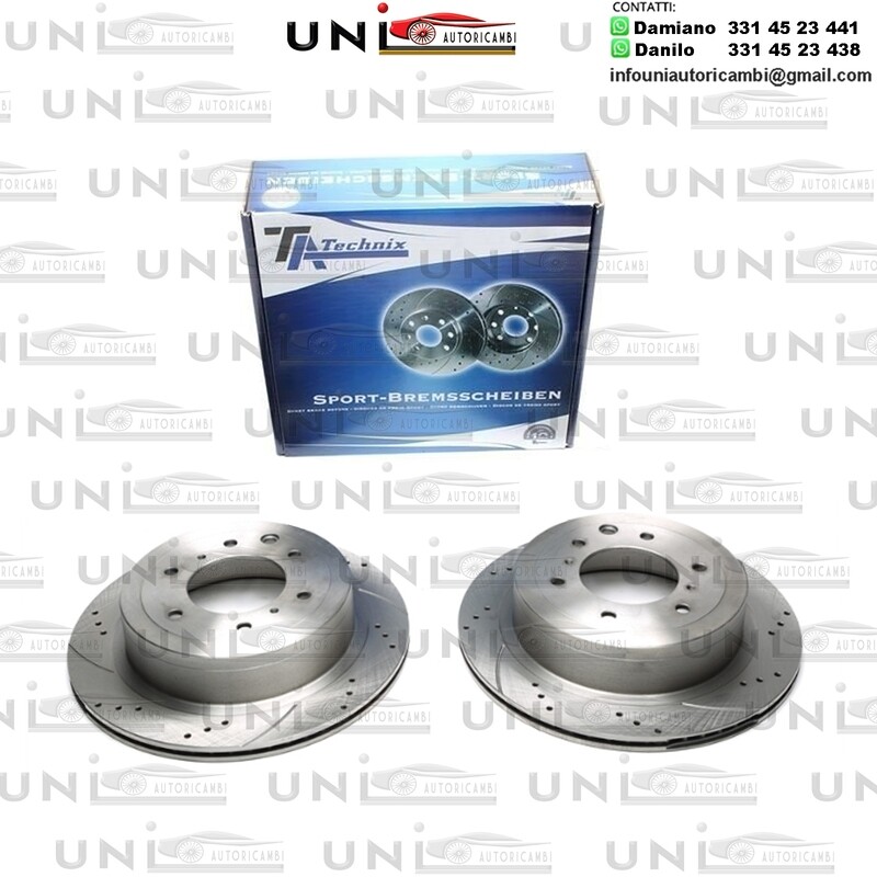 2X Dischi Sportivi Posteriori Mitsubishi Pajero IV