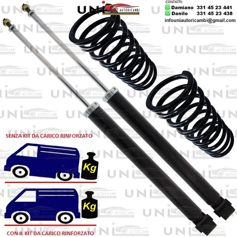 KIT 2 Molle Posteriori da Carico Vari Modelli