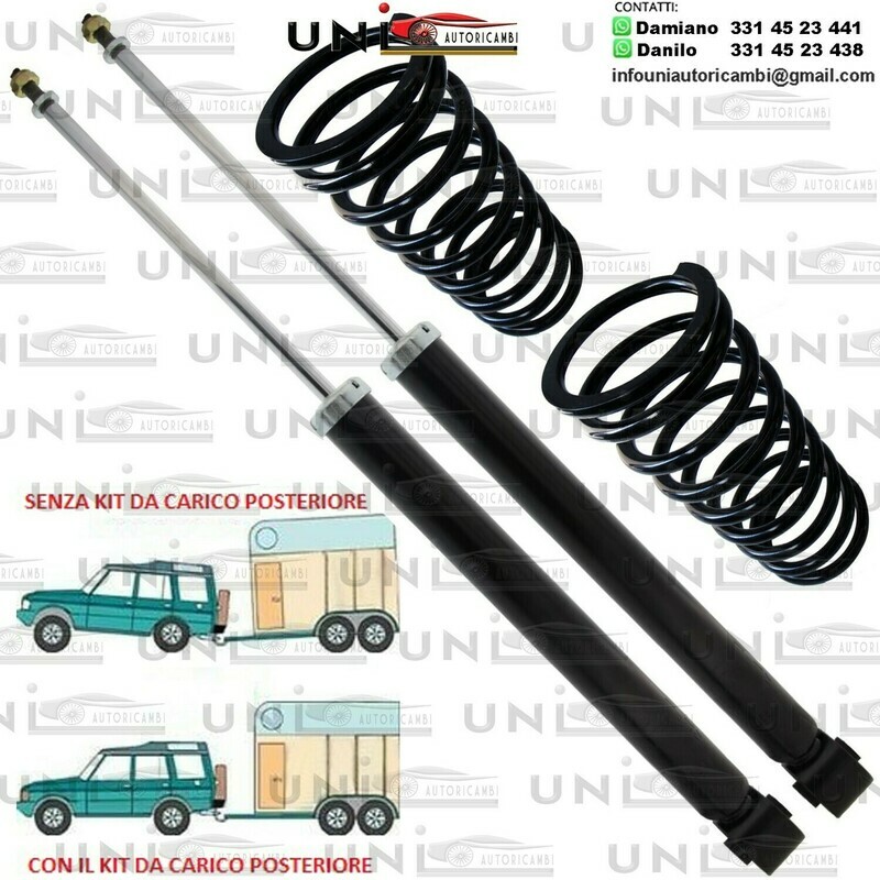 KIT 2 Molle Posteriori da Carico ALFA ROMEO