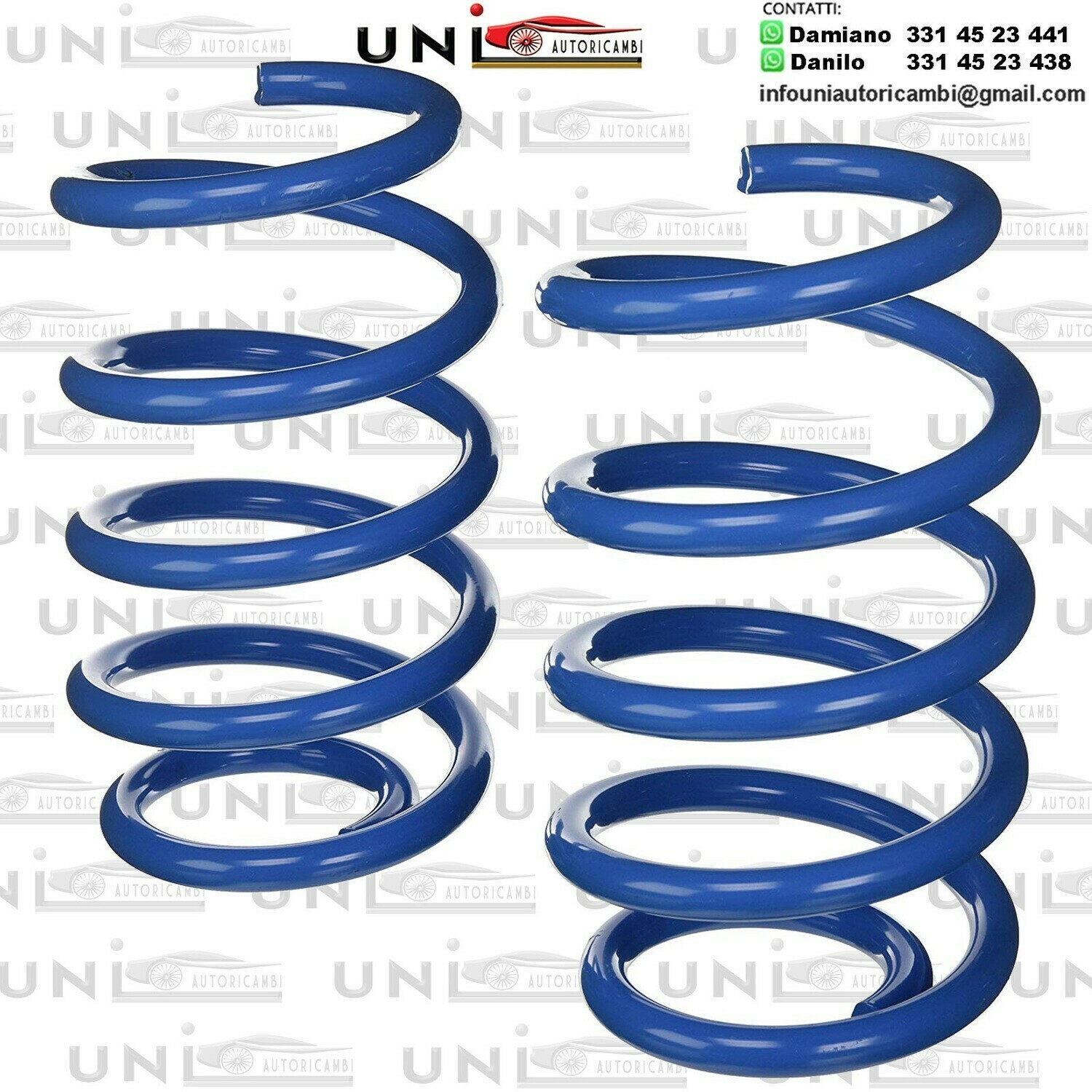 Kit 2 Molle Posteriori Rinforzate da carico   MAZDA 626 (GE - GEA - GF)