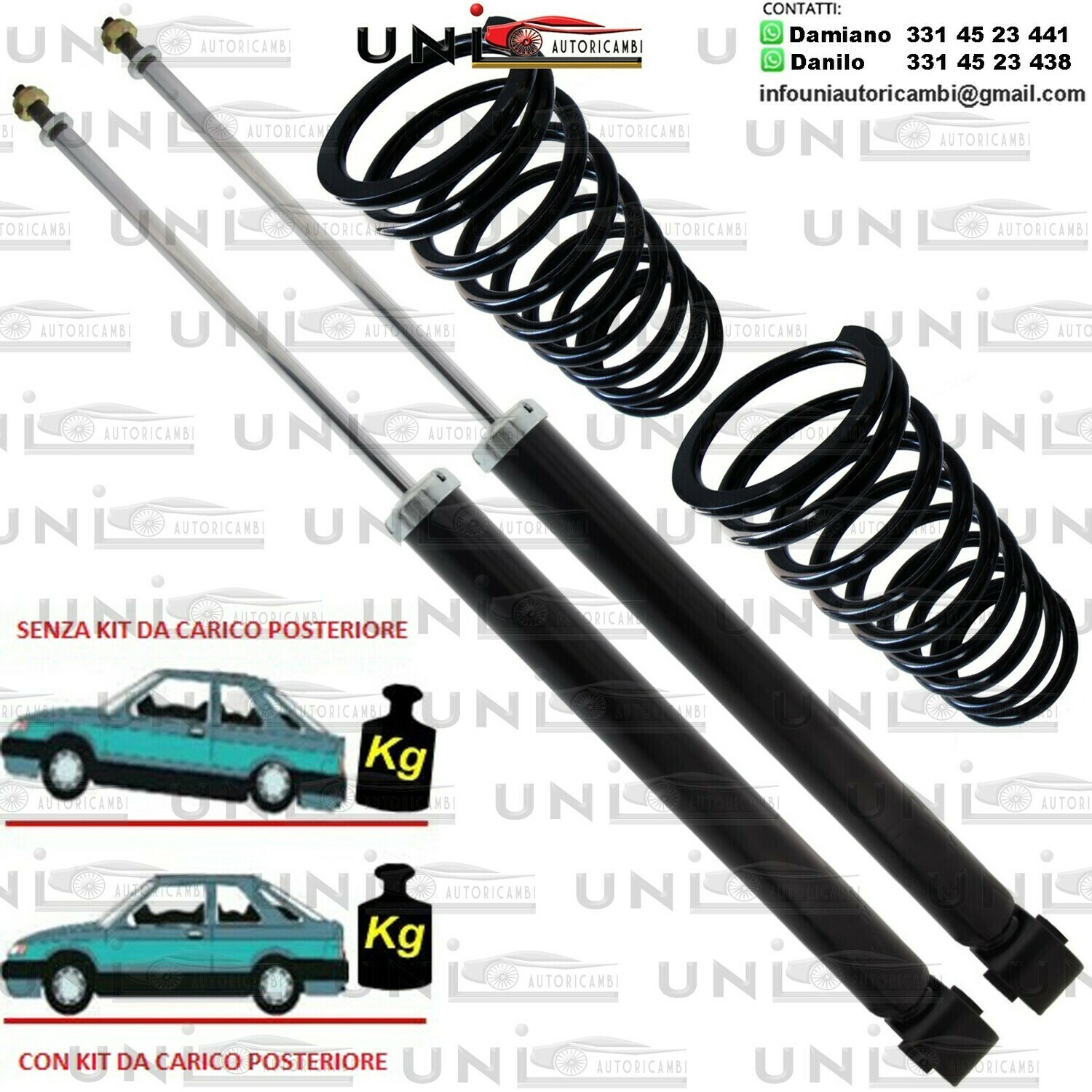 2 Molle Posteriori da Carico BMW / CHEVROLET