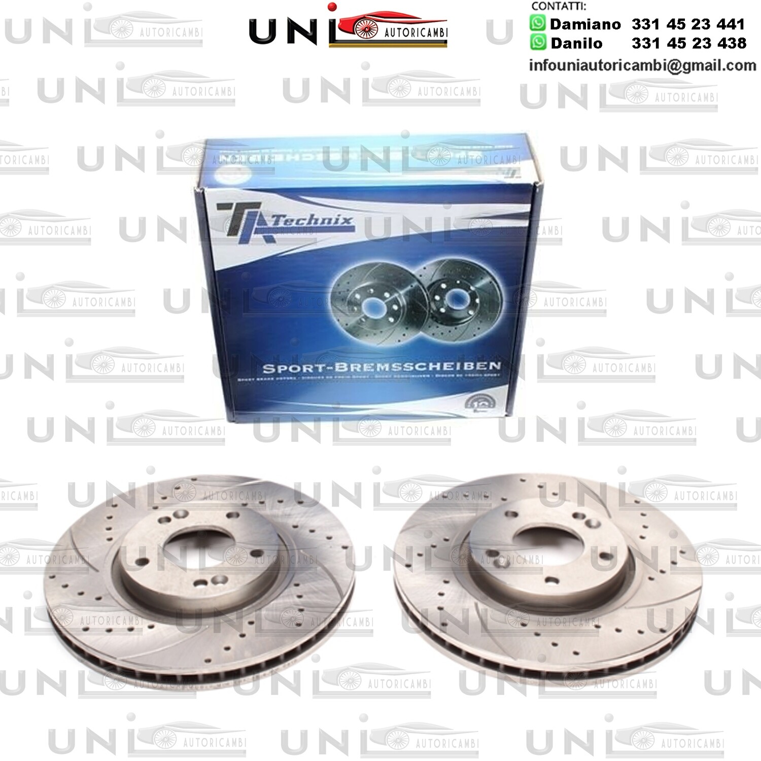 2X Dischi Sportivi Anteriori Hyundai Grandeur / i30 / Kia Cee`d / Soul / Pro Cee`d / Soul II