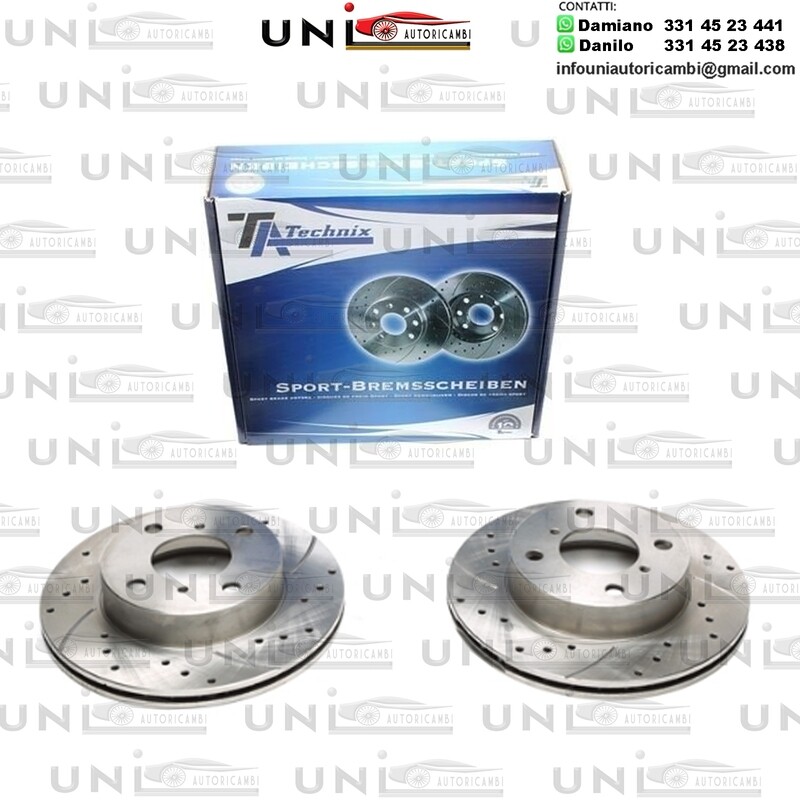 2X Dischi Sportivi Anteriori Suzuki Alto / Wagon R+