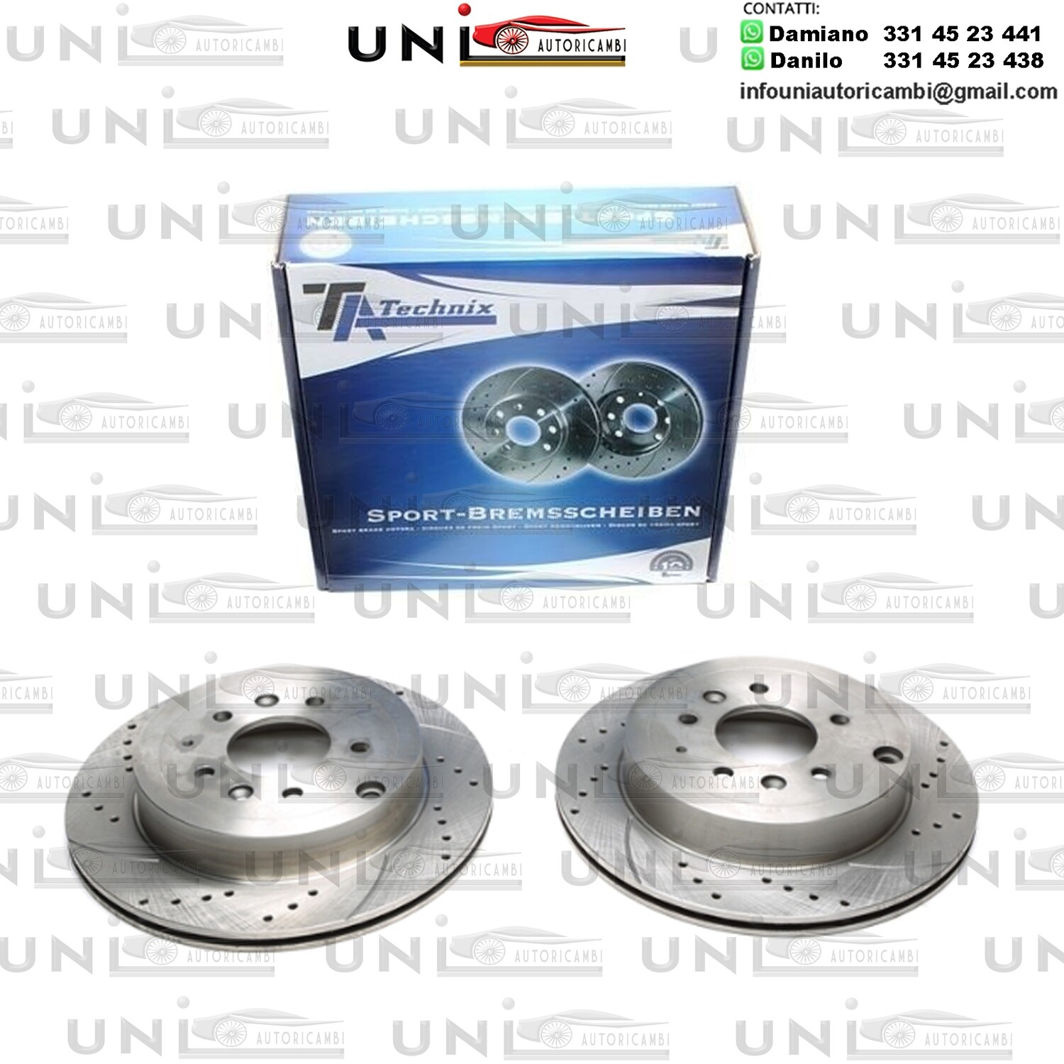 2X Dischi Sportivi Posteriori Mazda CX-7