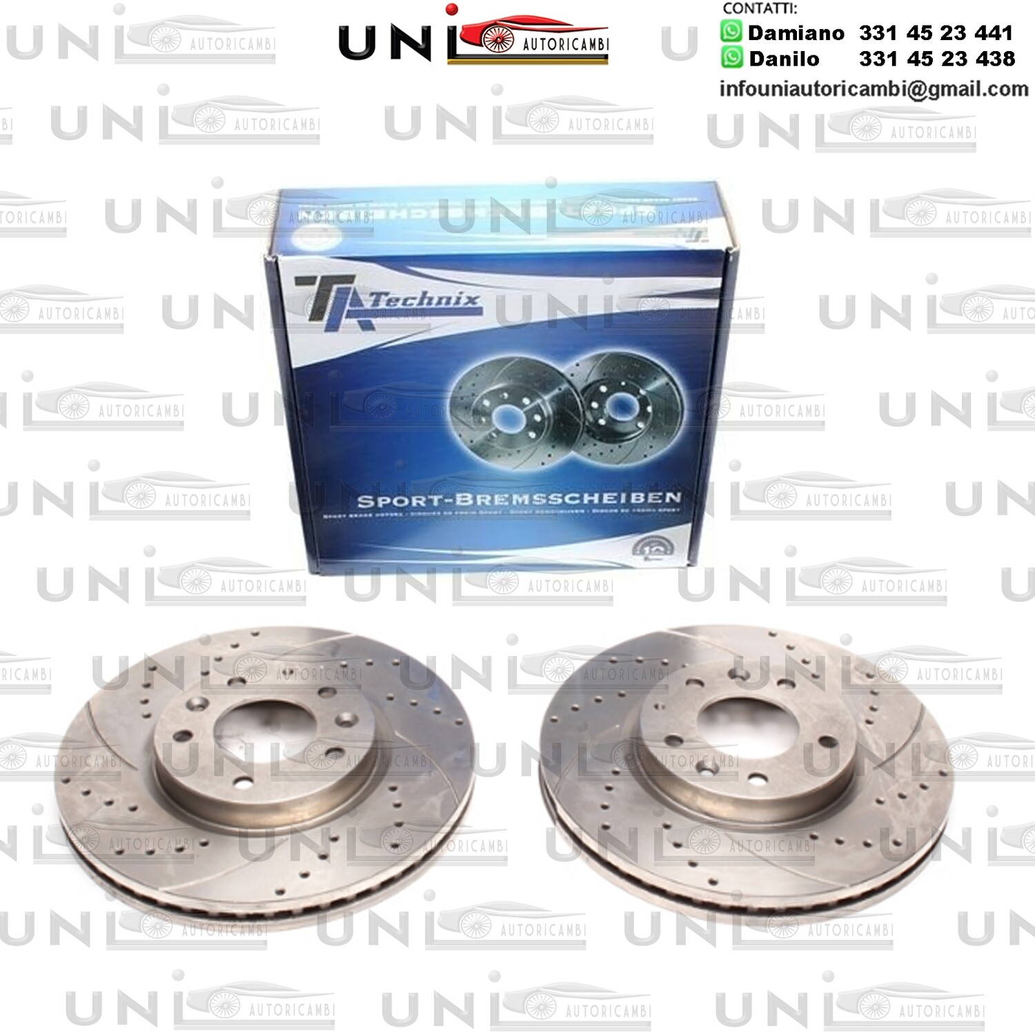 2X Dischi Sportivi Anteriori Mazda CX-7