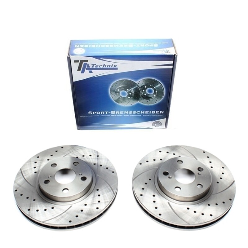 2X Dischi Sportivi Anteriori Toyota Avensis / Avensis Liftback / Avensis SW