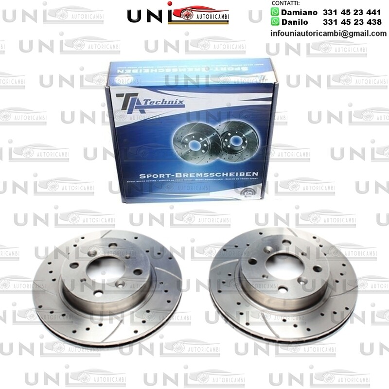 2X Dischi Sportivi Anteriori Suzuki Baleno Kombi / Baleno / Baleno Hatchback