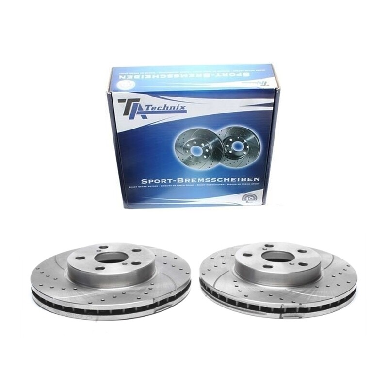 2X Dischi Sportivi Anteriori Toyota Avensis / Avensis Liftback / Avensis Station wagon