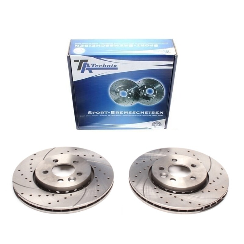 2X Dischi Sportivi Anteriori MG ZT / MG ZT-T / Rover 75 / Rover 75 Tourer