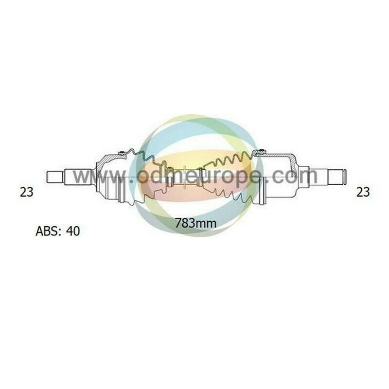 SEMIASSE/ALBERO MOTORE CAMBIO MANUALE / AUTOMATICO ANTERIORE DESTRO Chevrolet Matiz da 2005 a 2014 / Daewoo Matiz da 1998 a 2020