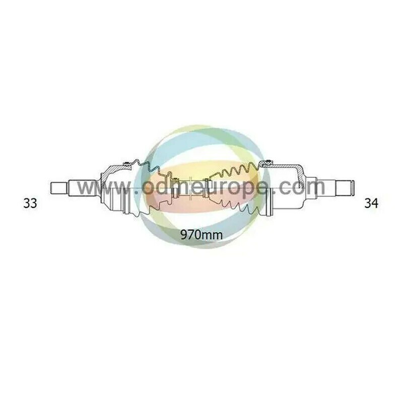 SEMIASSE/ALBERO MOTORE CAMBIO MANUALE ANTERIORE DESTRO Chevrolet Cruze da  2009 a 2020