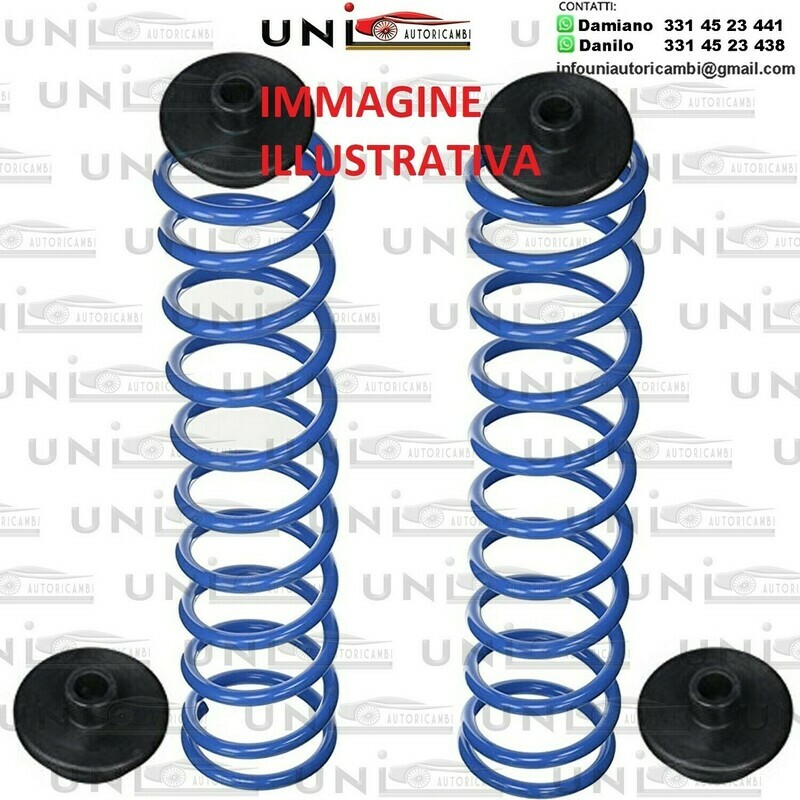 Kit 2 Molle Posteriori Rinforzate Aggiuntive da carico SUZUKI VITARA SE