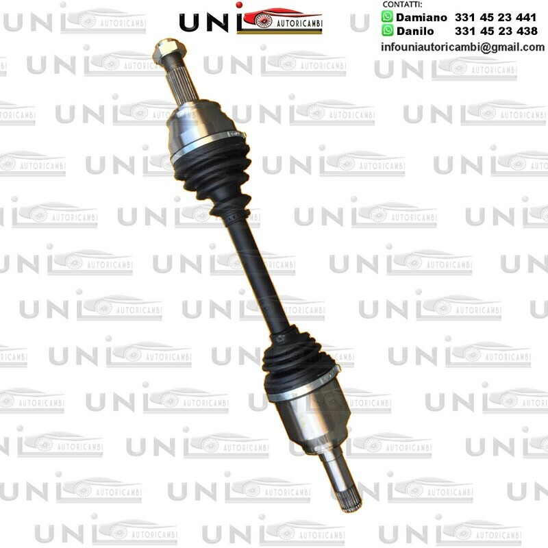 SEMIASSE/ALBERO MOTORE CAMBIO MANUALE / AUTOMATICO ANTERIORE SINISTRO Honda	Prelude [AB] / Accord [CA] / Accord [Aerodeck] [CA] da 1987 a 1990