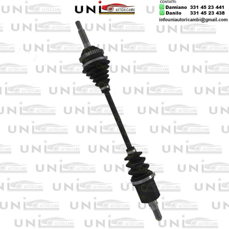 SEMIASSE/ALBERO MOTORE CAMBIO MANUALE / AUTOMATICO ANTERIORE SINISTRO Honda	Prelude [AB] / Accord [CA] / Accord [Aerodeck] [CA] da 1985 a 1990