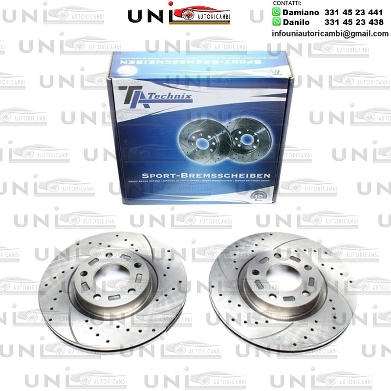 2X Dischi Sportivi Anteriori Mazda 3 / 3 Sedan / Mazda 5