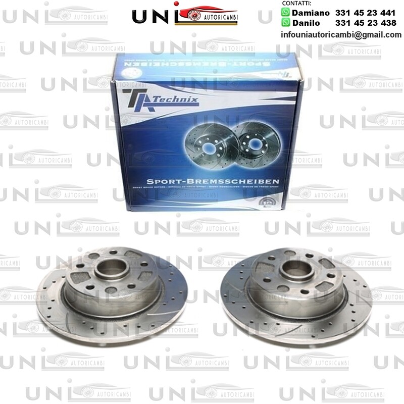 2X Dischi Sportivi Posteriori Mazda 626 III / 626 III Hatchback