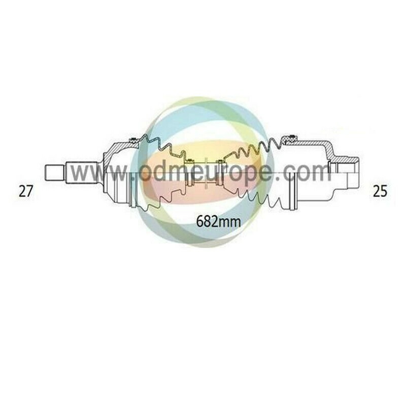 SEMIASSE/ALBERO MOTORE CAMBIO MANUALE / AUTOMATICO ANTERIORE SINISTRO / DESTRO Subaru Forester da 1997 a 2003 / Legacy III da 1998 a 2004 / Impreza da 1992 a 2001