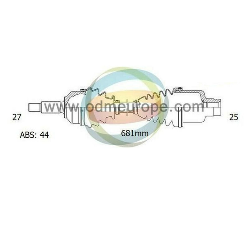 SEMIASSE/ALBERO MOTORE CAMBIO AUTOMATICO ANTERIORE SINISTRO / DESTRO Subaru Forester da 1998 a 2001