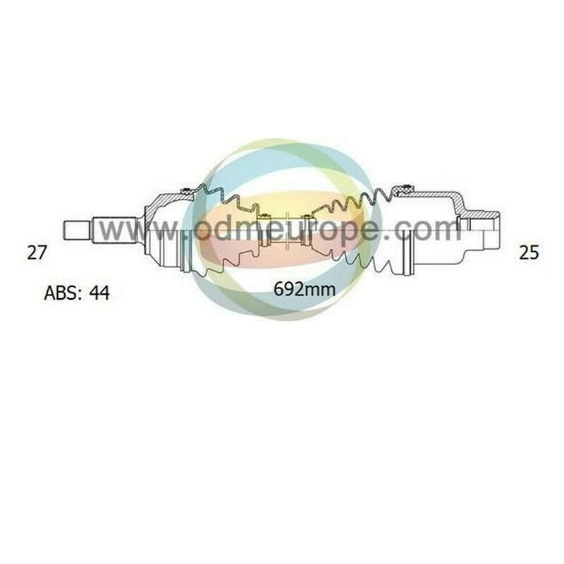 SEMIASSE/ALBERO MOTORE CAMBIO MANUALE / AUTOMATICO ANTERIORE SINISTRO / DESTRO Subaru Impreza da 2000 a 2004