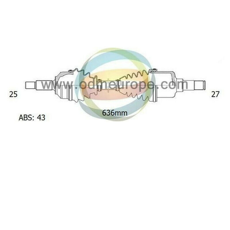 SEMIASSE/ALBERO MOTORE CAMBIO MANUALE Mitsubishi Galant da 1992 a 1997
