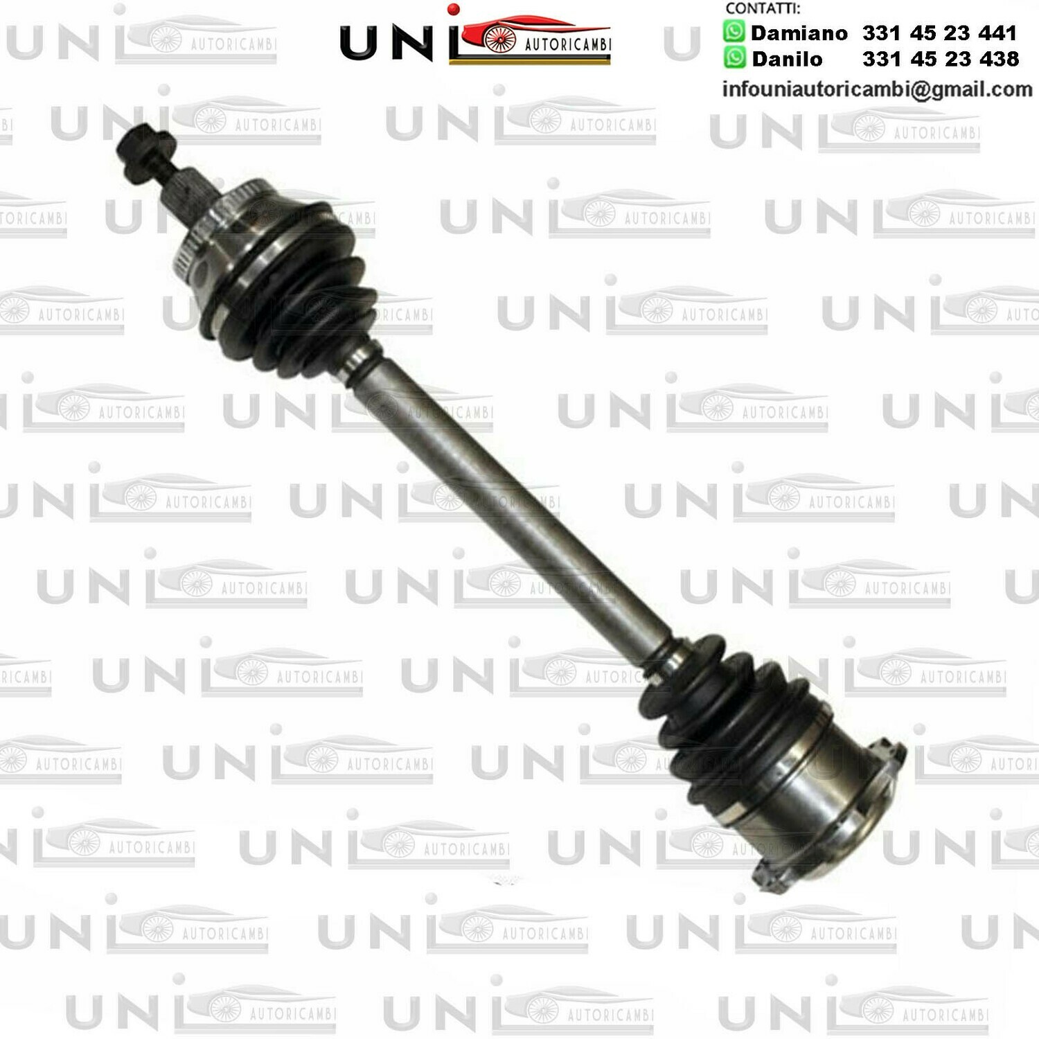 SEMIASSE/ALBERO MOTORE CAMBIO MANUALE / AUTOMATICO ANTERIORE SINISTRO Hyundai Pony da 1985 a 1990 / Mitsubishi Colt [C1_] da 1984 a 1988 / Lancer da 1984 a 1987 / Space Wagon da 1986 a 1991
