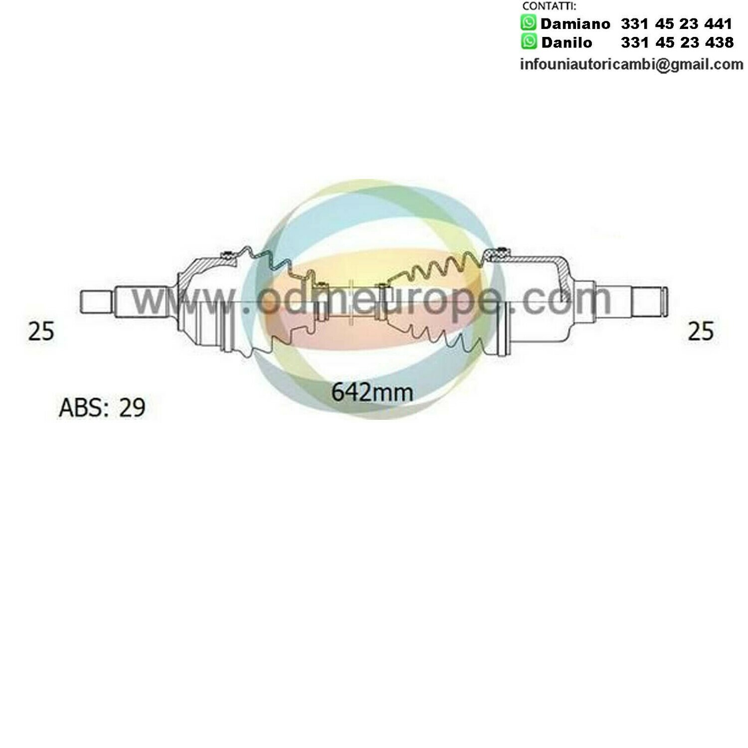 SEMIASSE/ALBERO MOTORE CAMBIO MANUALE / AUTOMATICO ANTERIORE SINISTRO Hyundai Coupe da 1996 a 2002