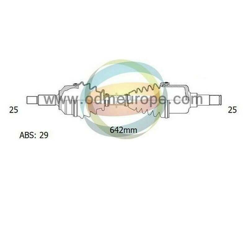 SEMIASSE/ALBERO MOTORE CAMBIO MANUALE / AUTOMATICO ANTERIORE SINISTRO Hyundai Coupe da 1996 a 2002