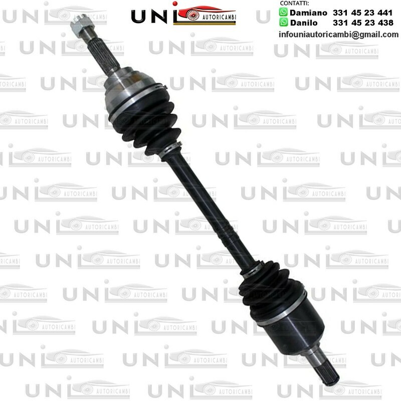 SEMIASSE/ALBERO MOTORE CAMBIO MANUALE / AUTOMATICO ANTERIORE SINISTRO Hyundai Coupe da 1996 a 2002