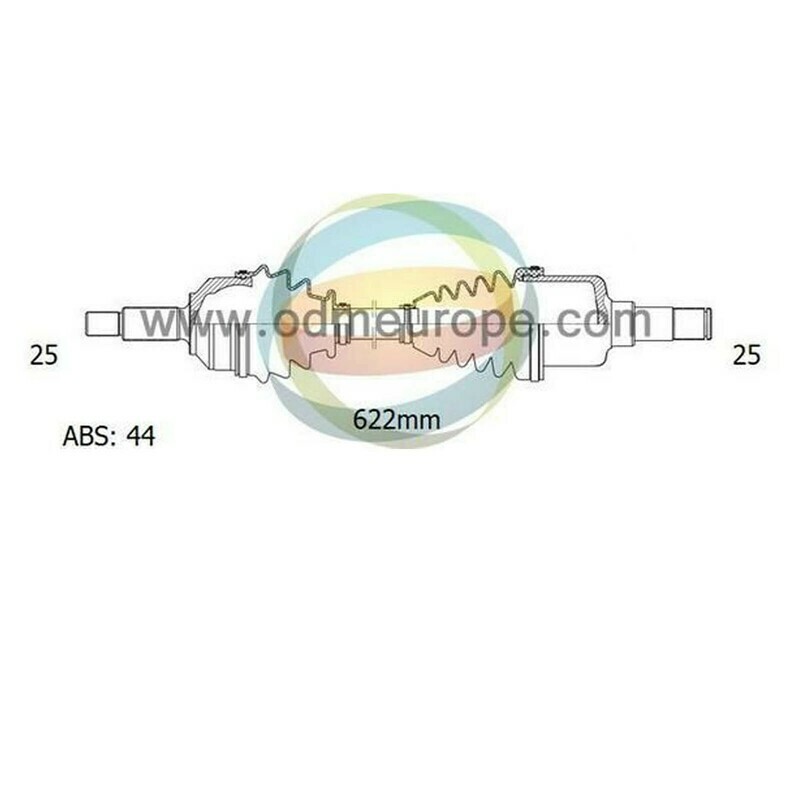 SEMIASSE/ALBERO MOTORE CAMBIO AUTOMATICO ANTERIORE SINISTRO Hyundai Accent II da 2000 a 2006