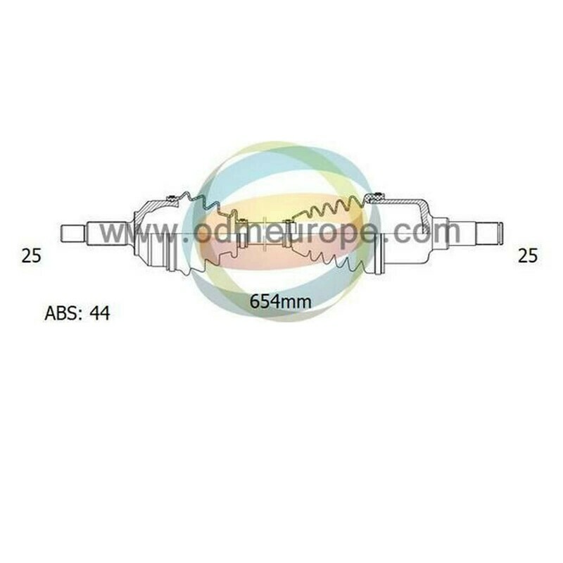 SEMIASSE/ALBERO MOTORE CAMBIO MANUALE ANTERIORE SINISTRO Hyundai Coupe da 2001 a 2010 / Elantra	da 2000 a 2007
