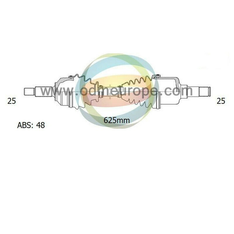 SEMIASSE/ALBERO MOTORE CAMBIO MANUALE Hyundai Getz da 2002 a 2011