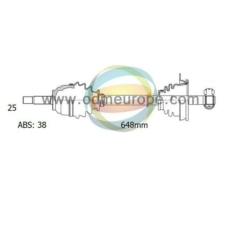SEMIASSE/ALBERO MOTORE CAMBIO MANUALE / AUTOMATICO Proton Savvy da 2005 a 2013
