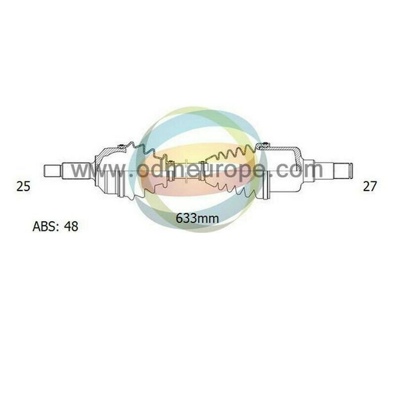 SEMIASSE/ALBERO MOTORE CAMBIO MANUALE ANTERIORE SINISTRO Hyundai Getz da 2003 a 2010