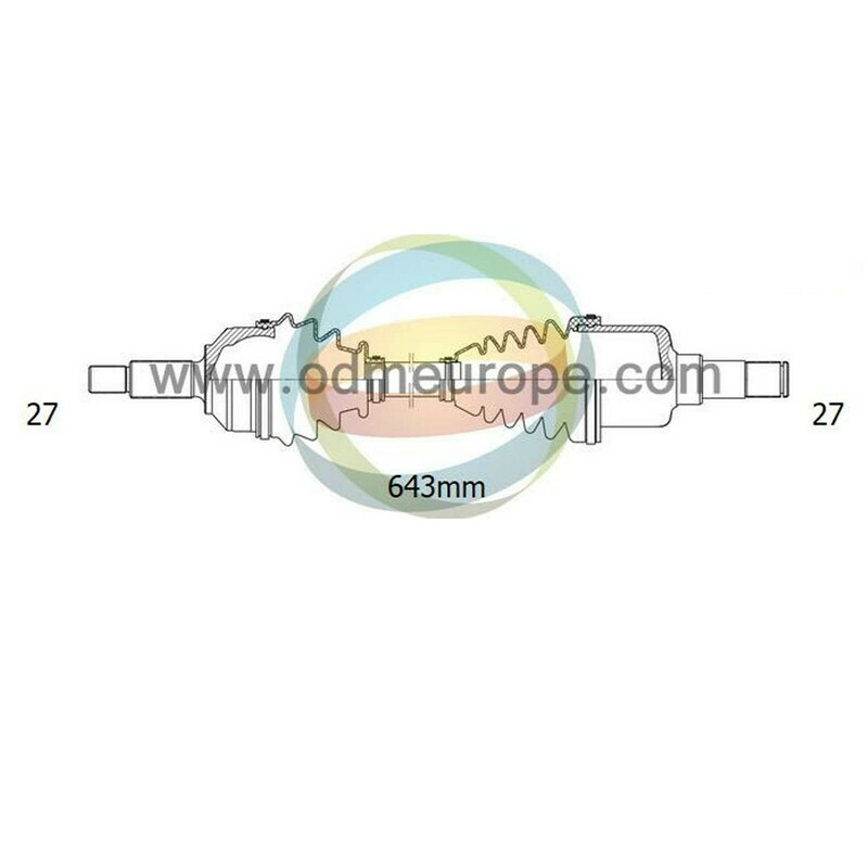 SEMIASSE/ALBERO MOTORE CAMBIO AUTOMATICO Mitsubishi 3000GT da 1991 a 1998
