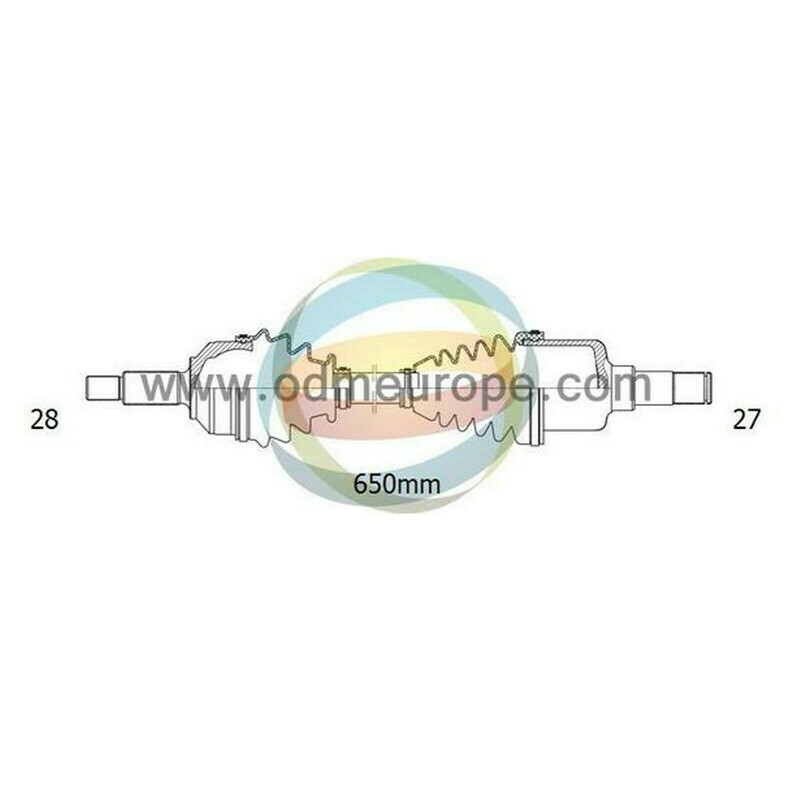 SEMIASSE/ALBERO MOTORE CAMBIO AUTOMATICO ANTERIORE SINISTRO Citroen C-Crosser da 2008 a 2020 / Mitsubishi Outlander II da 2007 a 2013 / Peugeot	4007 da 2007 a 2013