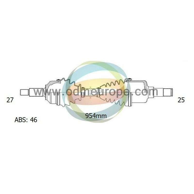 SEMIASSE/ALBERO MOTORE CAMBIO MANUALE / AUTOMATICO Hyundai ix20 da 2010 a 2020 / Kia Venga da 2010 a 2020