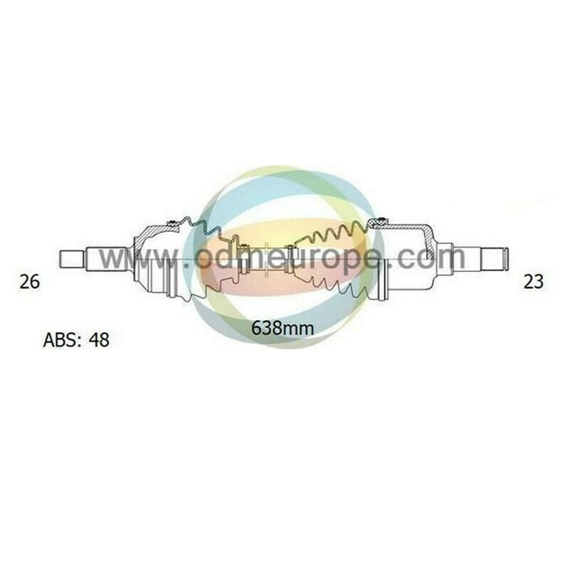 SEMIASSE/ALBERO MOTORE CAMBIO AUTOMATICO Lexus RX300 da 2000 a 2003