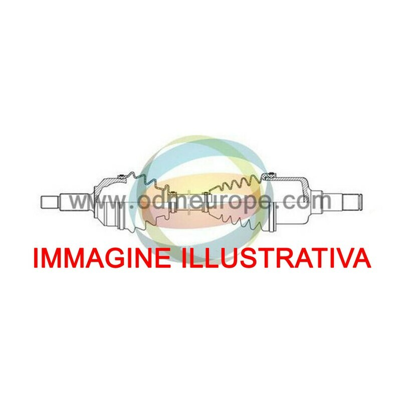 SEMIASSE/ALBERO MOTORE CAMBIO TOYOTA	COROLLA Verso (ZER_, ZZE12_, R1_) da 2004 a 2009