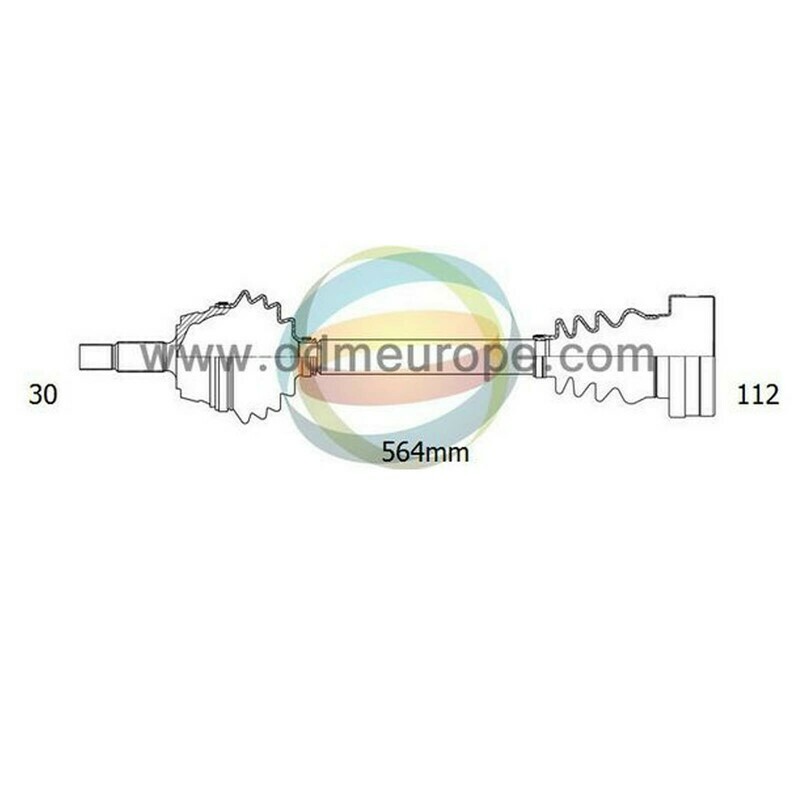 SEMIASSE/ALBERO MOTORE CAMBIO AUTOMATICO Lexus RX300 da 1998 a 2003