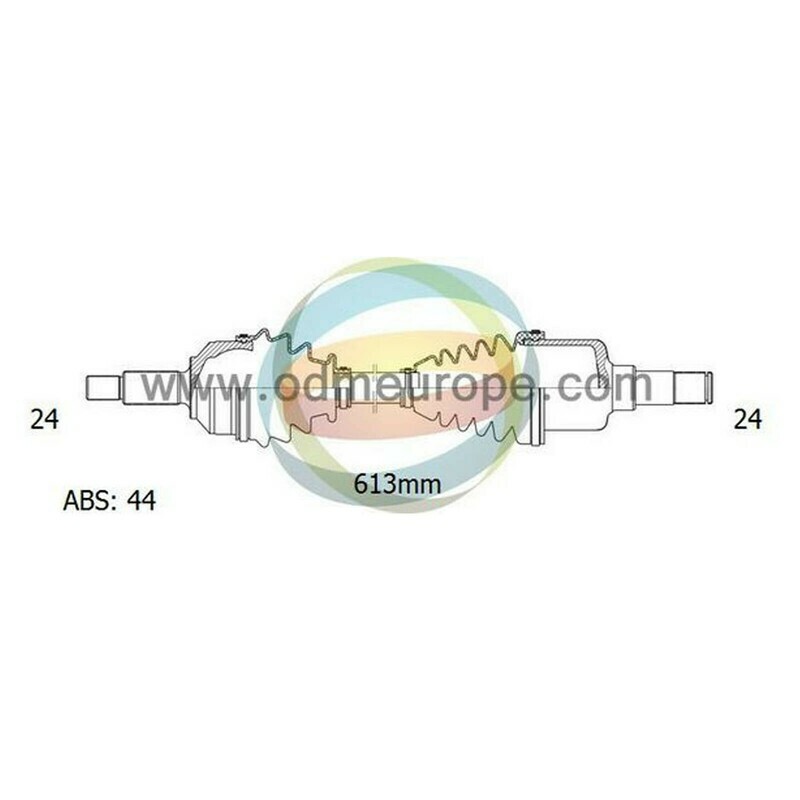 SEMIASSE/ALBERO MOTORE CAMBIO AUTOMATICO ANTERIORE SINISTRO Kia Rio I da 2000 a 2005