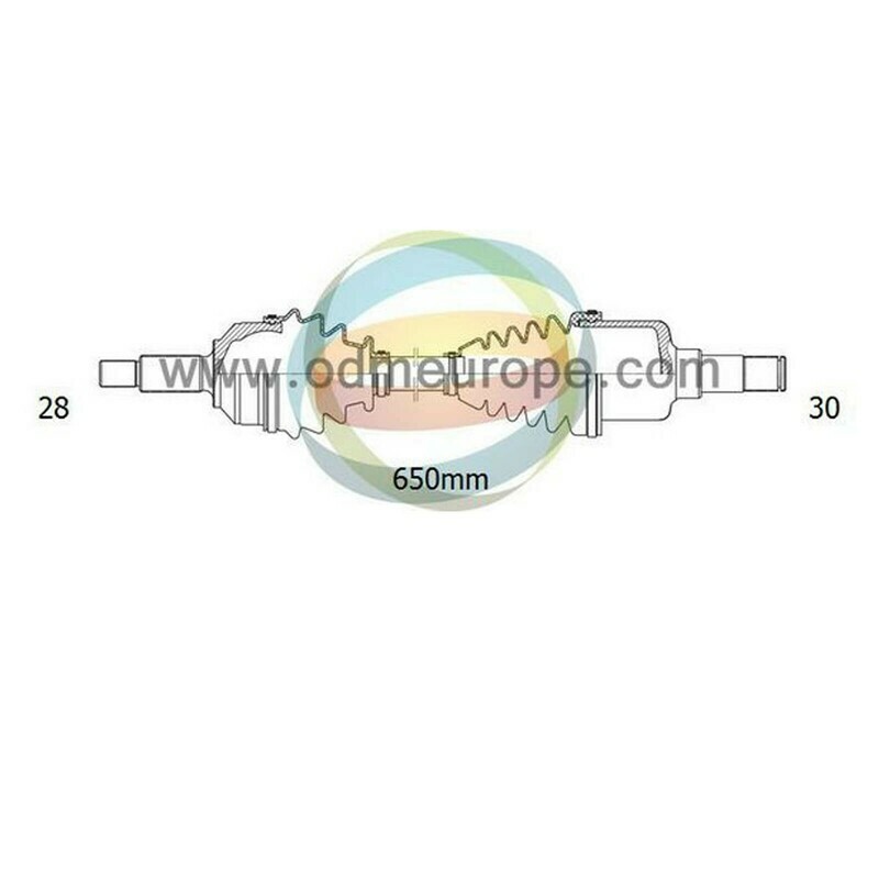 SEMIASSE/ALBERO MOTORE CAMBIO MANUALE / AUTOMATICO ANTERIORE SINISTRO Kia Sorento I da   2002 a 2020